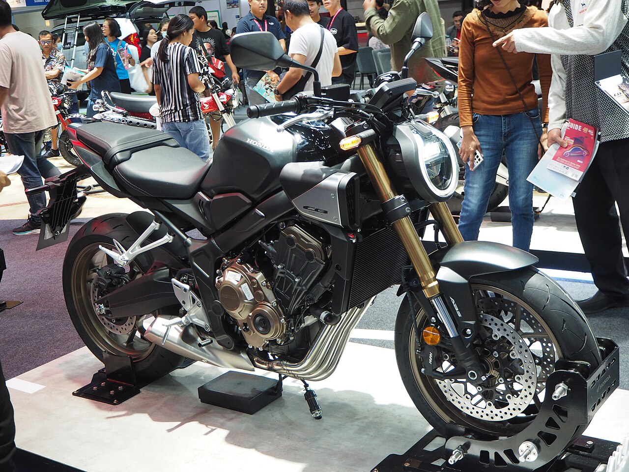 Honda CB650R motorcycle