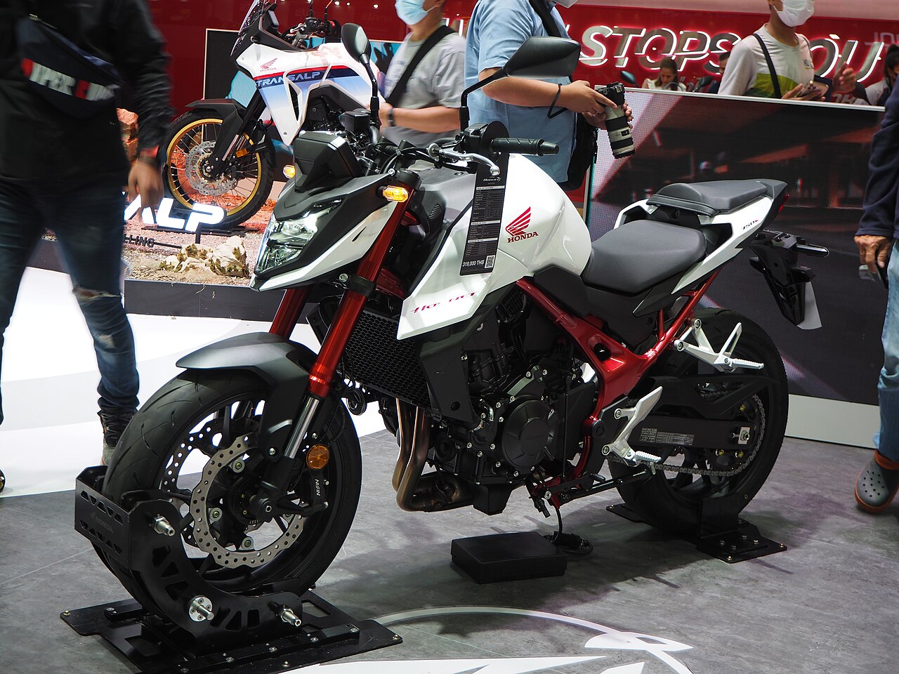 Honda CB750 Hornet motorcycle
