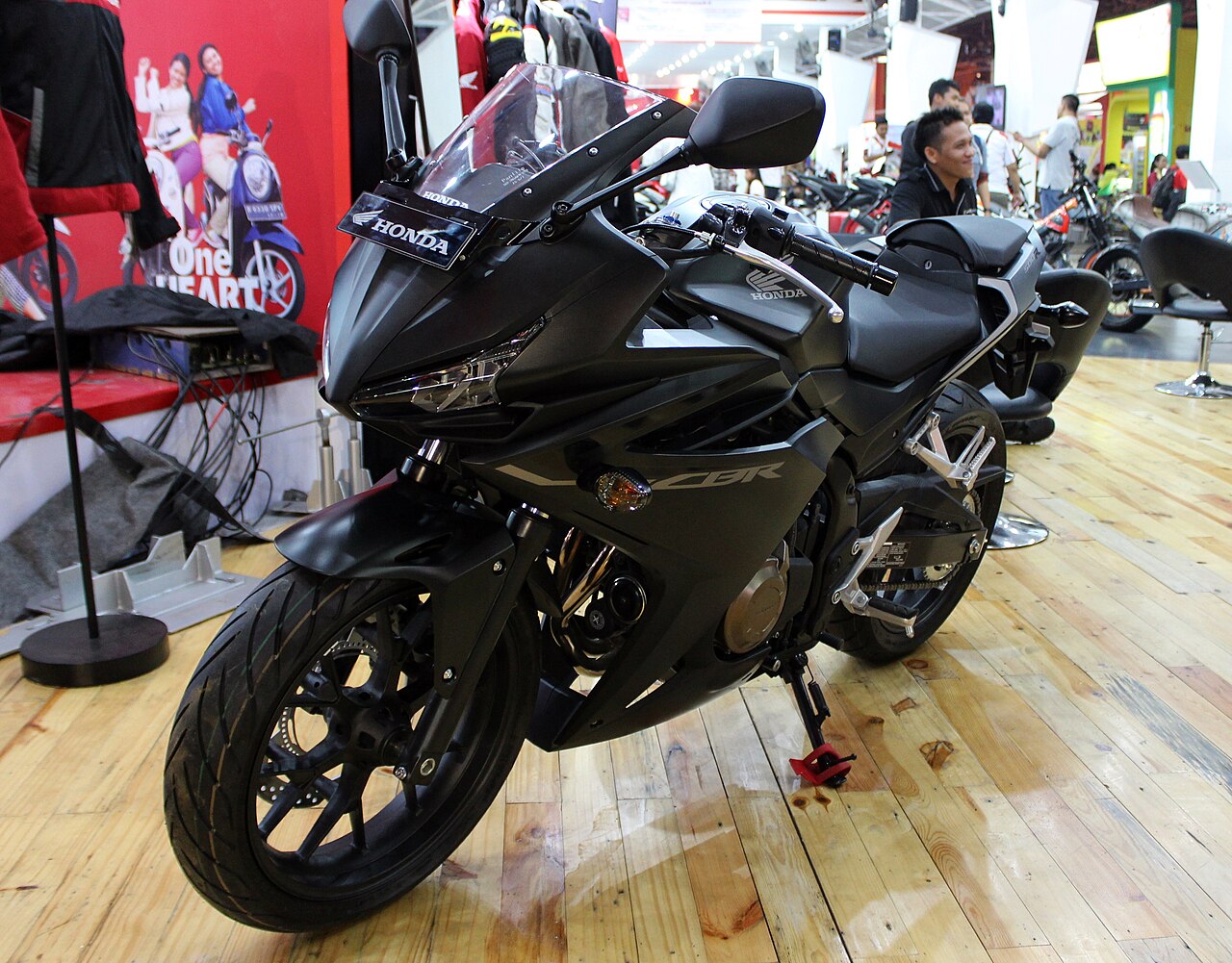 Honda CBR500R motorcycle
