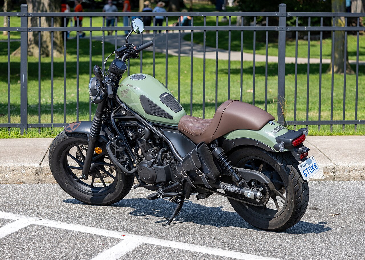 Honda Rebel 500 motorcycle