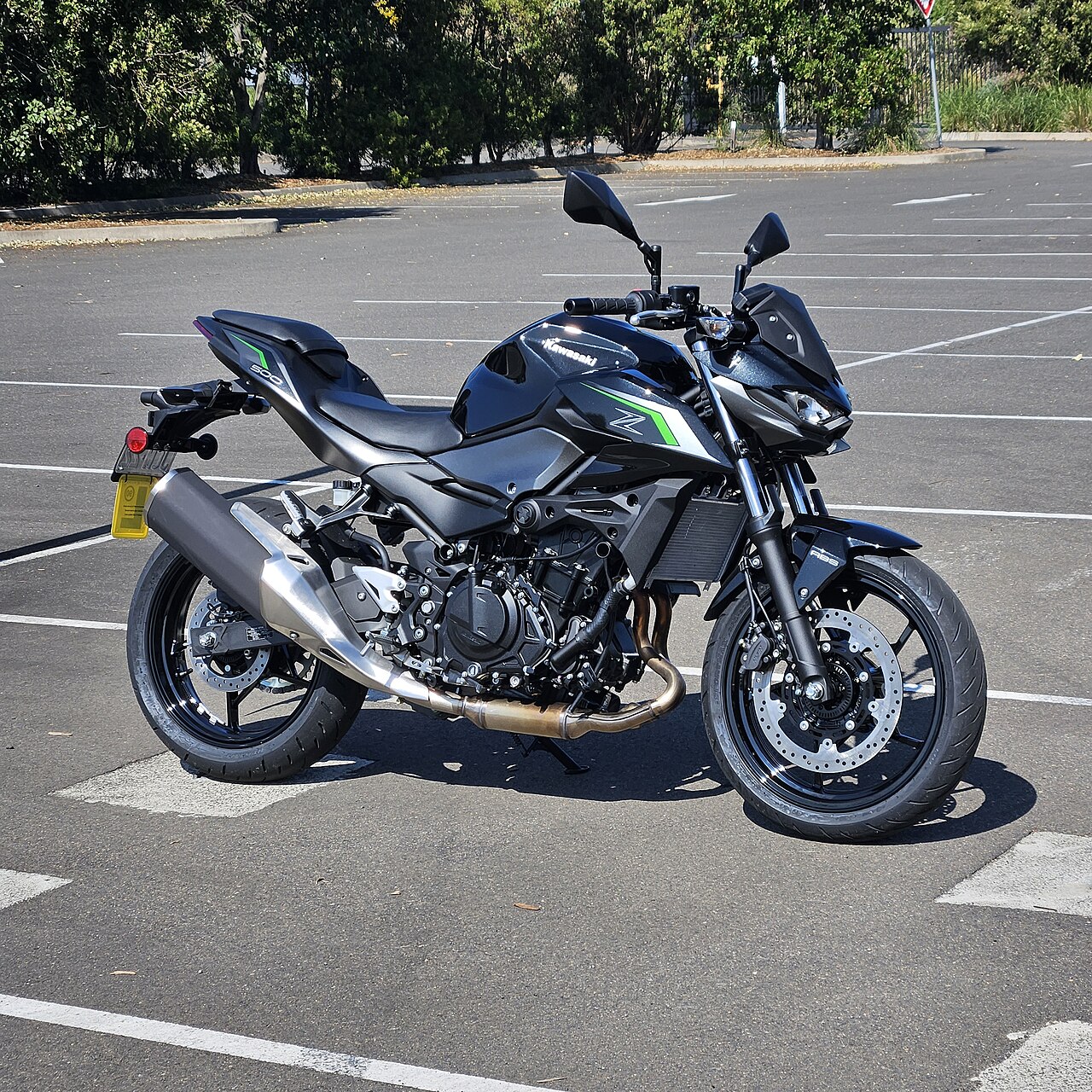 Kawasaki Z500 motorcycle