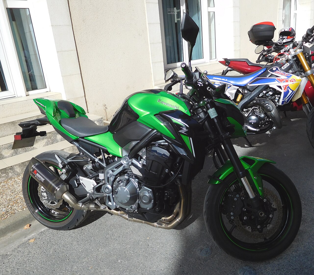 Kawasaki Z900 motorcycle