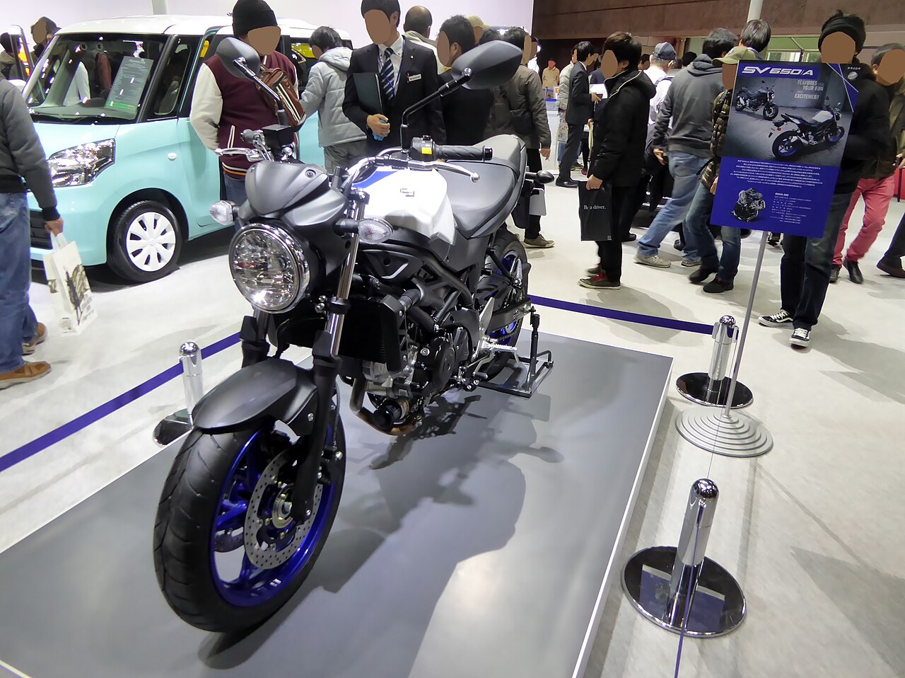 Suzuki SV650 motorcycle