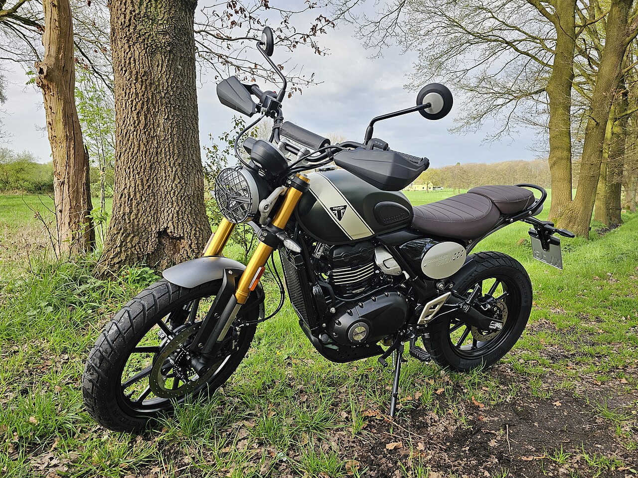 Triumph Scrambler 400 X motorcycle