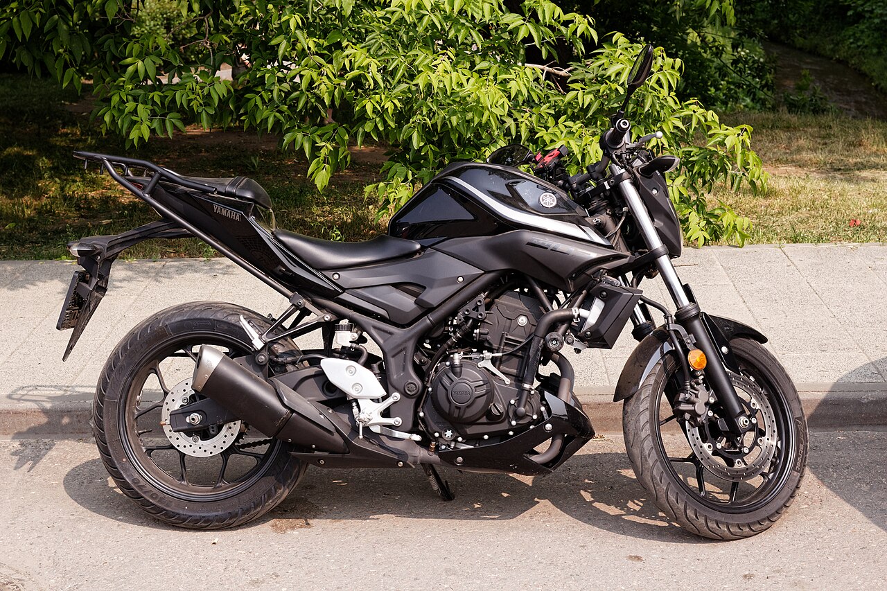 Yamaha MT-03 motorcycle