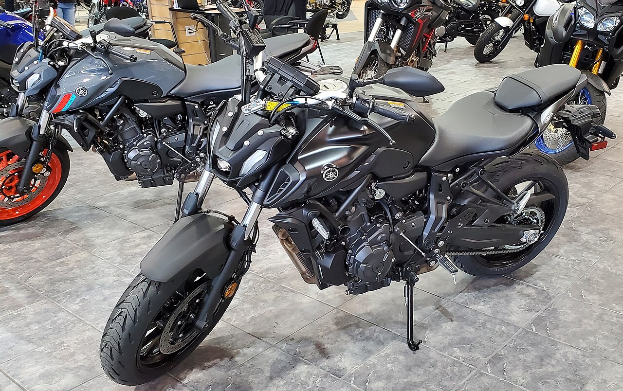 Yamaha MT-07 motorcycle